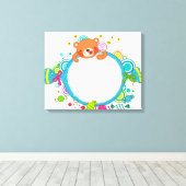 Diverse snoepjes canvas afdruk (Insitu (Houten vloer))
