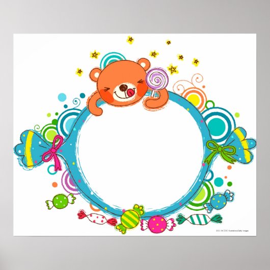 Diverse snoepjes poster (Voorkant)