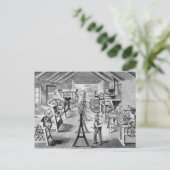 Diverse soorten landbouwmachines briefkaart (Staand voorkant)