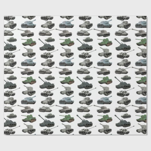 Diverse Sovjet WW2 Tanks Cadeaupapier (Vlak)