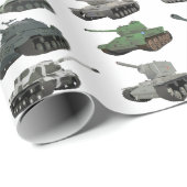 Diverse Sovjet WW2 Tanks Cadeaupapier (Rol Hoek)