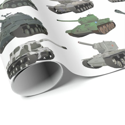 Diverse Sovjet WW2 Tanks Cadeaupapier (Rol Hoek)