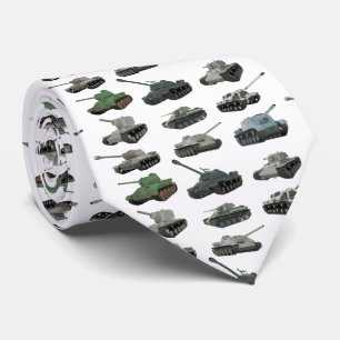 Diverse Sovjet WW2 Tanks Stropdas