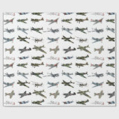 Diverse Sovjet WW2-vliegtuigen Cadeaupapier (Vlak)