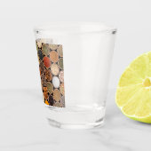 Diverse specerijen en voedselingrediënten shot glas (Rechts)