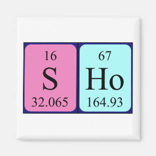 Diverse tabelnaam magneet