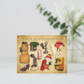 Diverse Telefoons - en Modern Briefkaart (Staand voorkant)