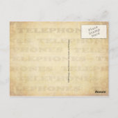 Diverse Telefoons - en Modern Briefkaart (Achterkant)