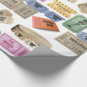 Diverse tickets cadeaupapier (Hoek)