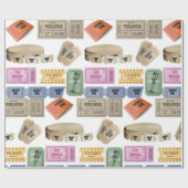 Diverse tickets cadeaupapier (Vlak)