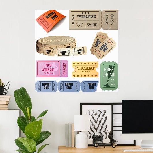 Diverse tickets poster