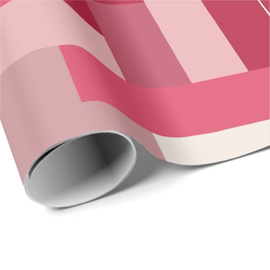 Diverse tinten rood abstract cadeaupapier (Rol Hoek)