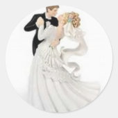 Diverse trouwstickers ronde sticker (Voorkant)