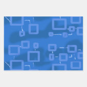 Diverse Verpakking Papier Flat Sheet Set van 3 Inpakpapier Vel (Voorkant 3)