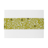 DIVERSE VINES Bar Bat Mitzvah Envelope Band Uitnodigingen Wikkel (Achterkant Voorbeeld)