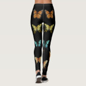 Diverse Vlinders Verrukken Leggings (Achterkant)