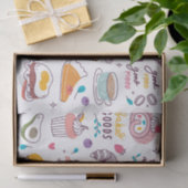 Diverse voeding en Drink Tissuepapier (Geschenk)