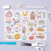 Diverse voeding en Drink Tissuepapier (Craft)