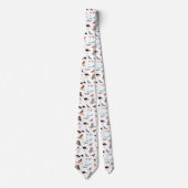 Diverse vogels stropdas (Voorkant)