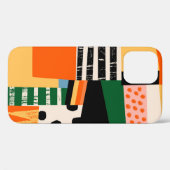 Diverse vormen: abstract naadloos ontwerp Case-Mate iPhone case (Achterkant (horizontaal))