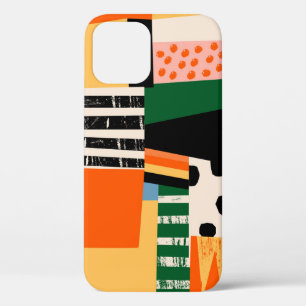 Diverse vormen: abstract naadloos ontwerp Case-Mate iPhone case