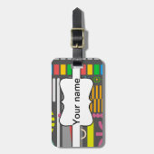 Diverse vormen bagagelabel (Voorkant verticaal)