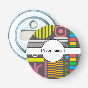 Diverse vormen button flesopener