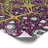 Diverse vormen in beweging perfect poster (Hoek)