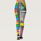 Diverse vormen leggings (Achterkant)