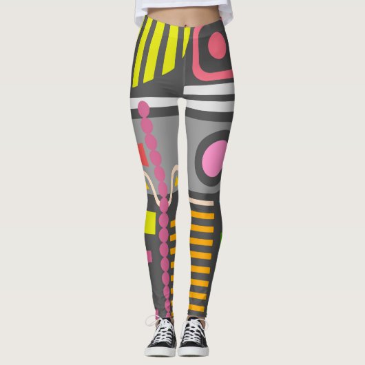 Diverse vormen leggings (Voorkant)