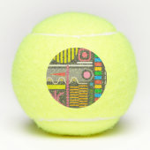 Diverse vormen tennisballen (Voorkant)