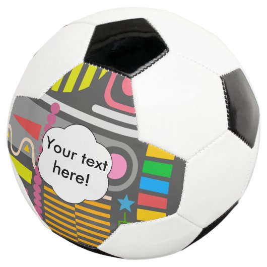 Diverse vormen voetbal (Drie kwart)