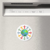 Diverse wereld magneet (Insitu (Vaatwasser))