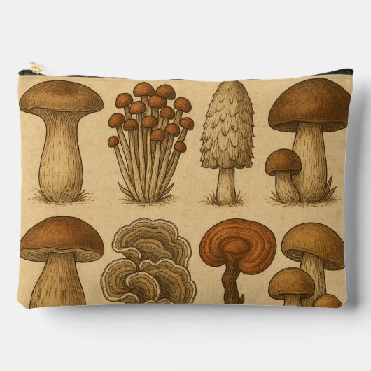 Diverse wilde paddenstoelen etui (Voorkant)