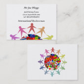 Diverse World, Visitekaartje (Voorkant / Achterkant)