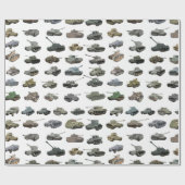 Diverse WW2 Tanks Cadeaupapier (Vlak)