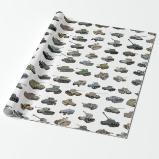 Diverse WW2 Tanks Cadeaupapier