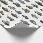 Diverse WW2 Tanks Cadeaupapier (Hoek)
