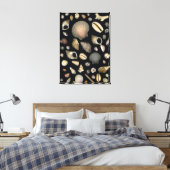 Diverse zeeschelpen canvas afdruk (Insitu (Slaapkamer))