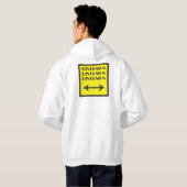 DIVERSIE SIGNAANSQUARE HOODIE (Achterkant volledig)