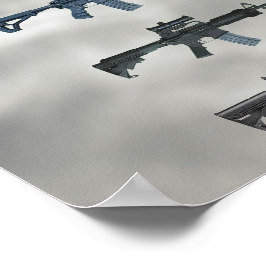 Diversified portfolio gun poster (Hoek)