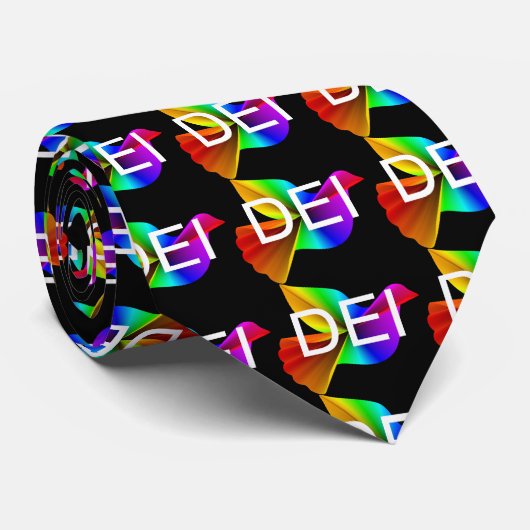 Diversiteit Aandeleninclusie Stropdas (Opgerold)