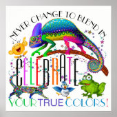 Diversiteit Aanvaardbaar Poster voor aanmoediging (Voorkant)