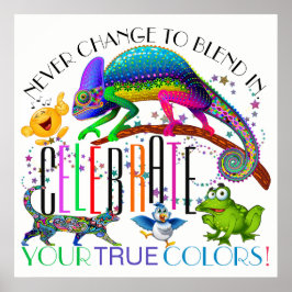 Diversiteit Aanvaardbaar Poster voor aanmoediging