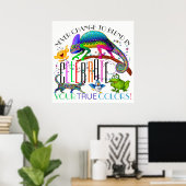 Diversiteit Aanvaardbaar Poster voor aanmoediging (Thuiskantoor)