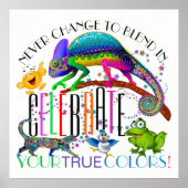 Diversiteit Aanvaardbaar Poster voor aanmoediging (Voorkant)