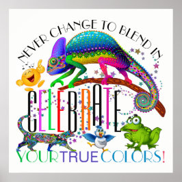 Diversiteit Aanvaardbaar Poster voor aanmoediging