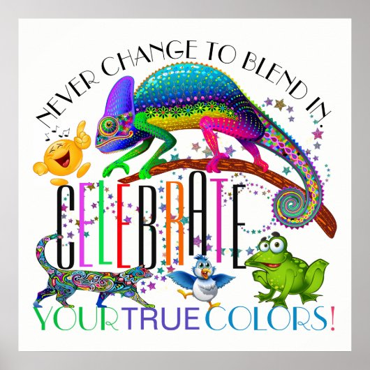 Diversiteit Aanvaardbaar Poster voor aanmoediging (Voorkant)