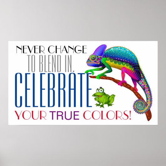 Diversiteit Aanvaardbaar Poster voor aanmoediging (Voorkant)
