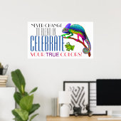 Diversiteit Aanvaardbaar Poster voor aanmoediging (Thuiskantoor)